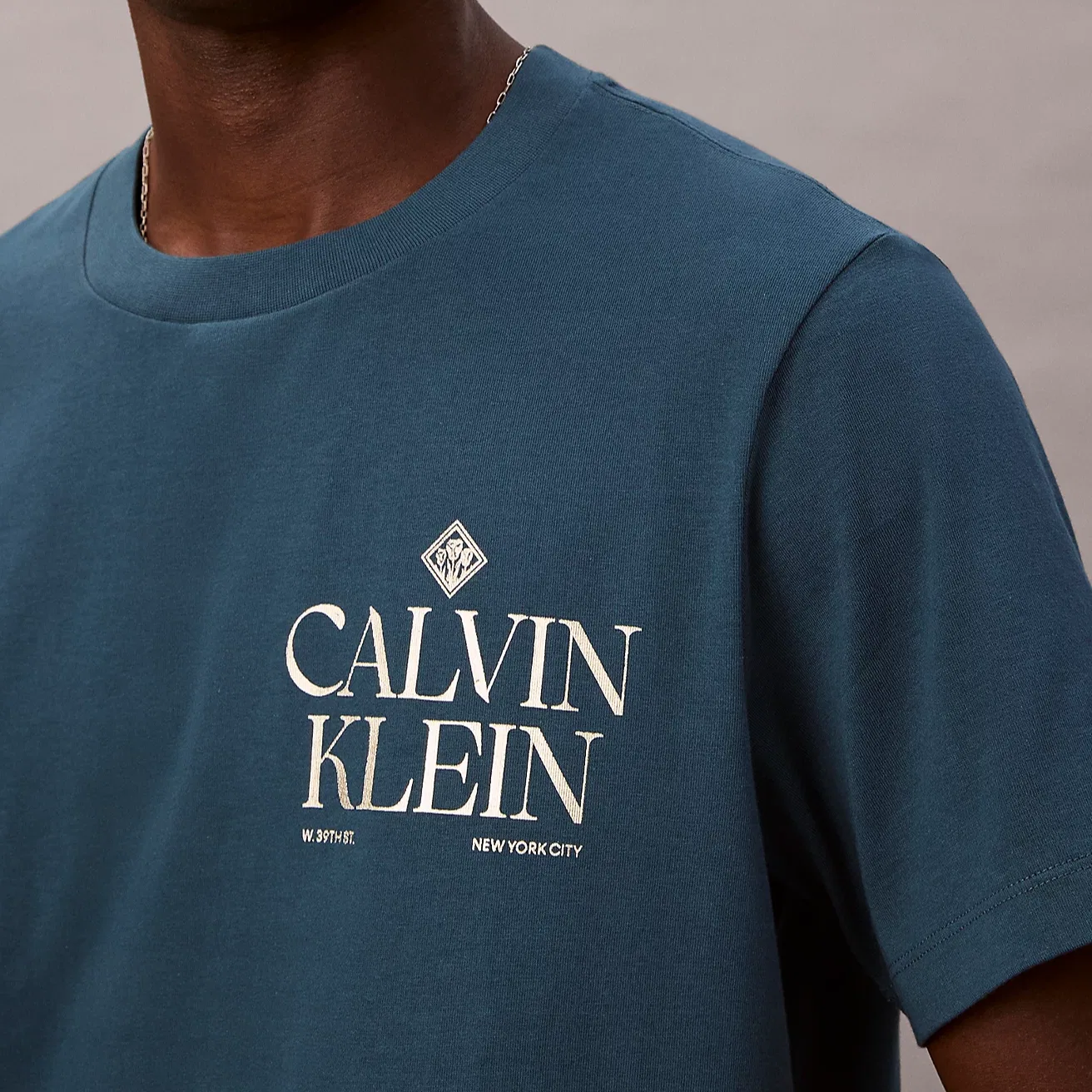 Футболка Calvin Klein Blue Green — фото 4