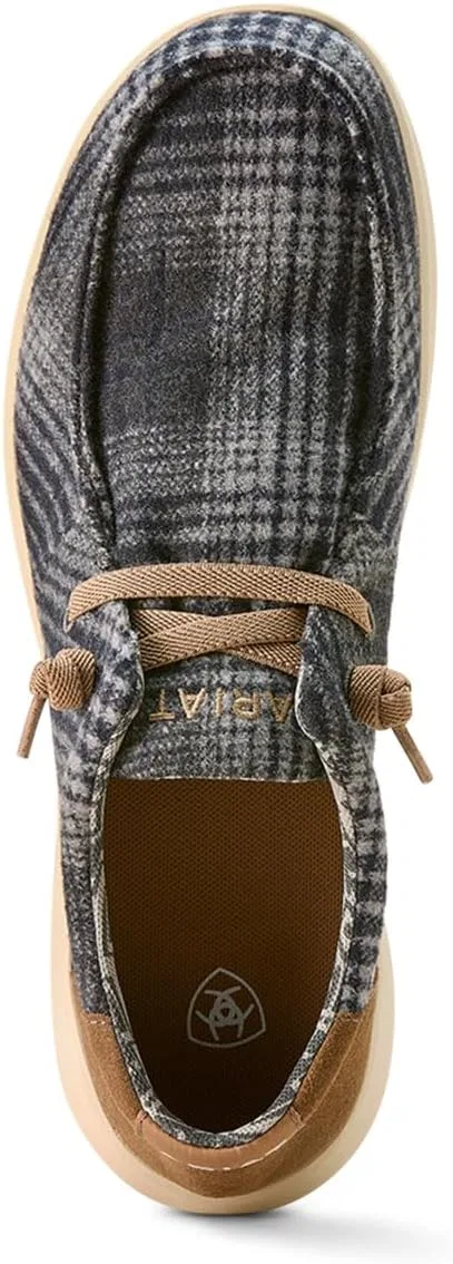 Лоферы ARIAT Hilo, Black & Grey Flannel — фото 4