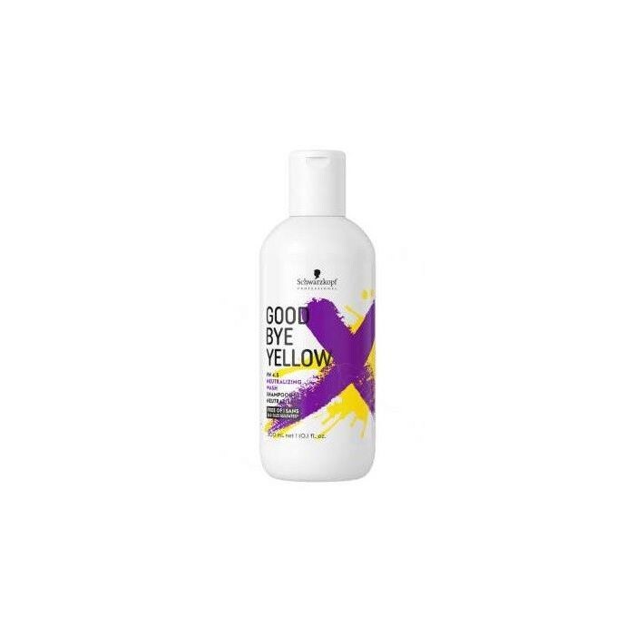 

Шампунь Good Bye Yellow Champú neutralizante antiamarillo Schwarzkopf, 300 ml