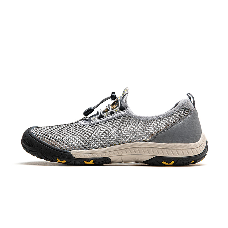 

CAMEL Мужские треккинговые ботинки River черный/серый/хаки - серый, цвет Gray