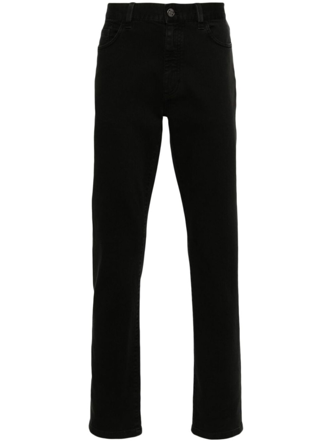 

Узкие джинсы Zegna, черный