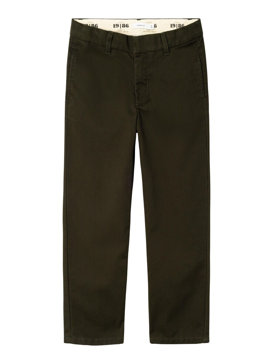 

Тканевые брюки NAME IT Regular Pants, оливковый
