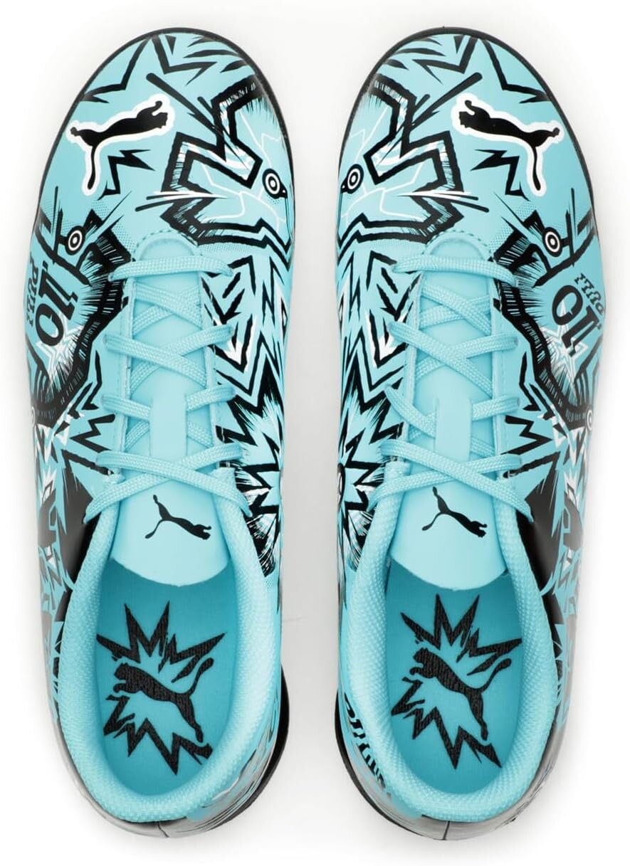 Кроссовки PUMA Kids Ultra Play, цвет Hero Blue/PUMA White/PUMA Black — фото 2