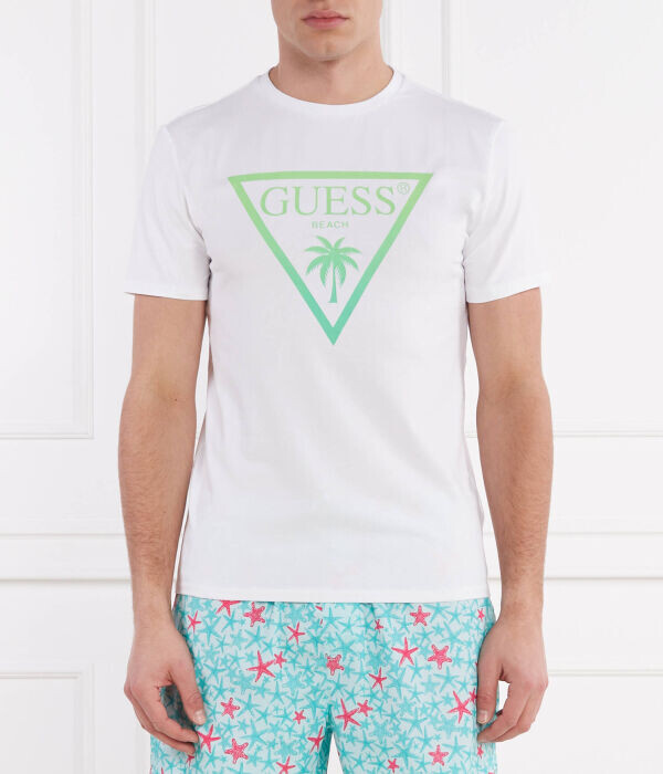 

Футболка Guess Underwear Slim Fit, белый