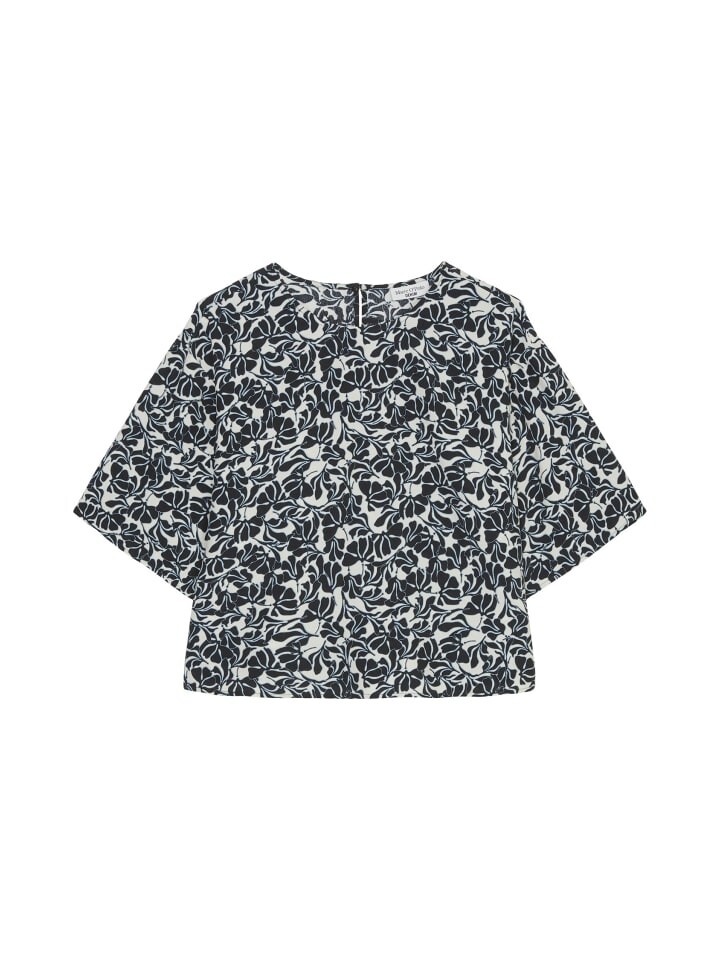 

Блуза Marc O'Polo DENIM nshirt cropped, черный