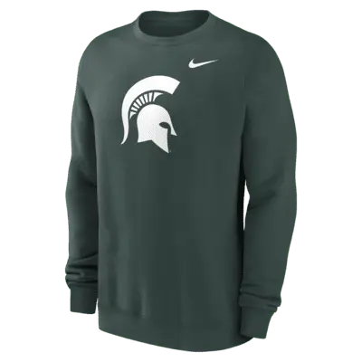 

Толстовка Nike Michigan State Spartans Primetime Evergreen Logo, зеленый