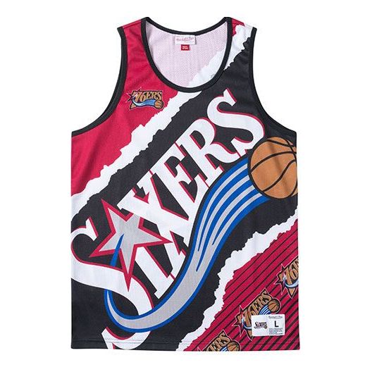 

Баскетбольное джерси Mitchell & Ness Big face2.0 SW 76