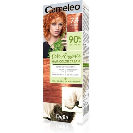 

Крем-краска для волос Cameleo Color Essence Медно-красный 75г