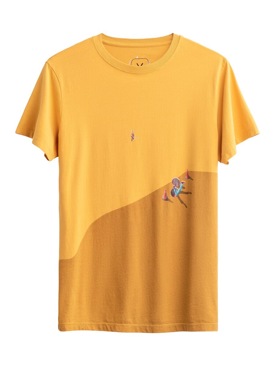 

Футболка Kaft Laugar, цвет Saffron/Dark yellow