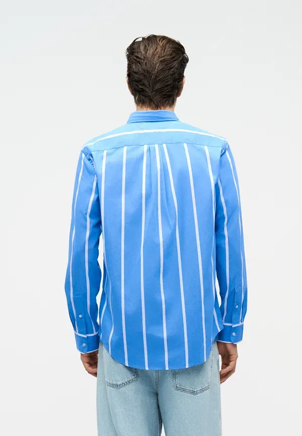 Рубашка Tommy Hilfiger Spaced stripe shirt seasonal pattern shirt, синий — фото 3