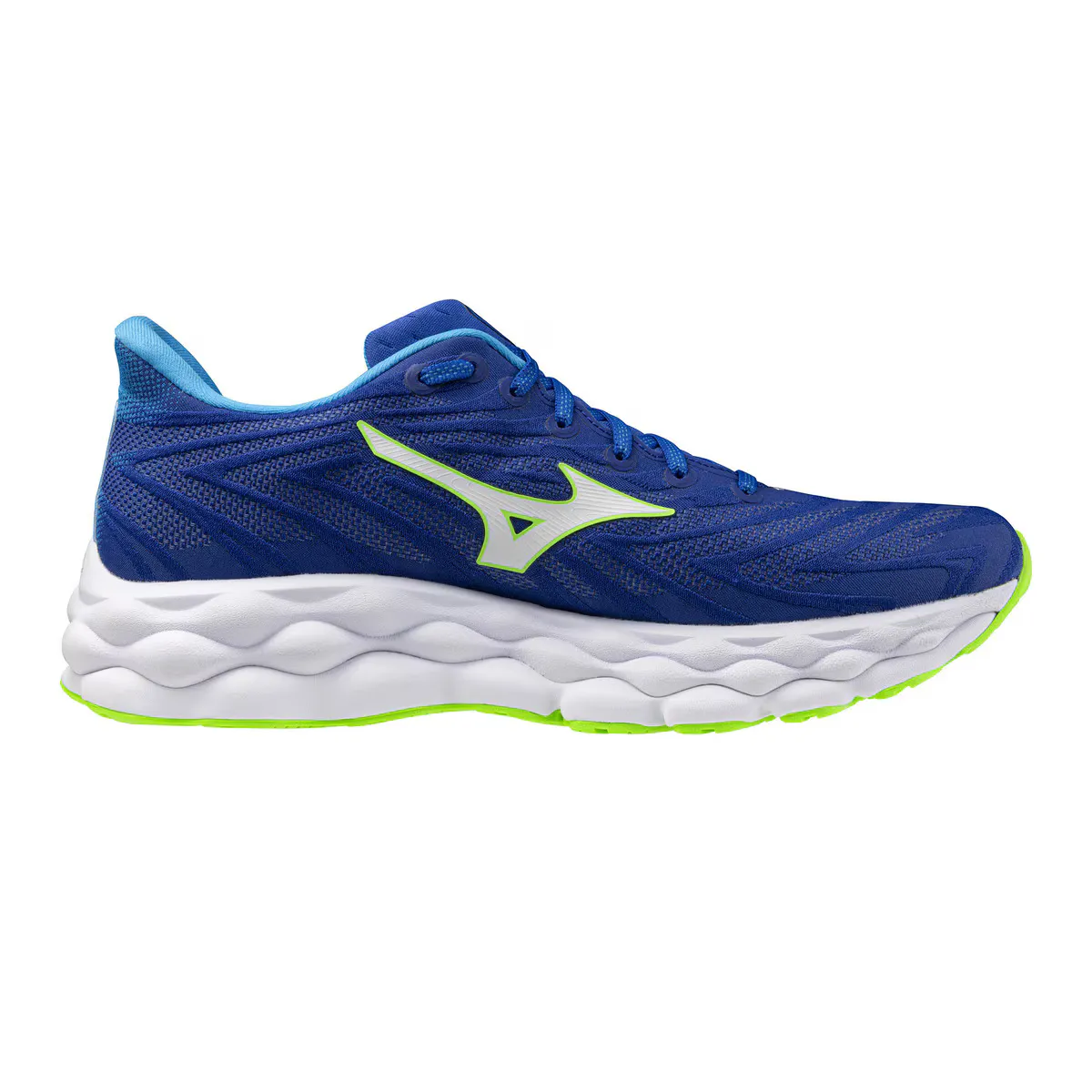 

Мужская беговая обувь WAVE SKY 8 Mizuno, синий/белый