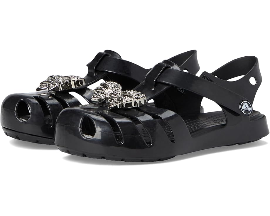 

Сандалии Crocs Kids Isabella Sandal, цвет Black/Silver Charm