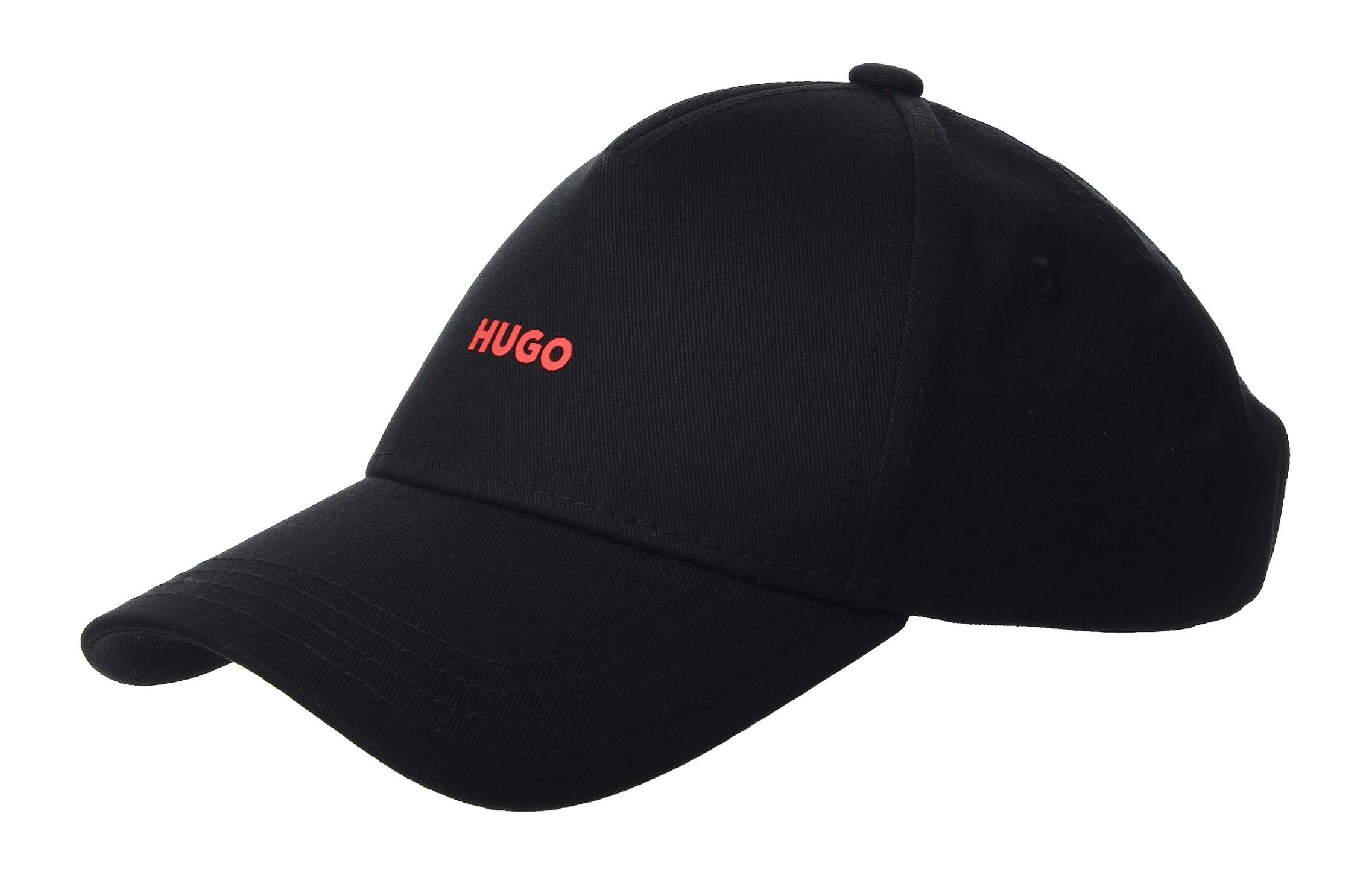 

HUGO BOSS Хлопковая бейсболка женская черная, Black