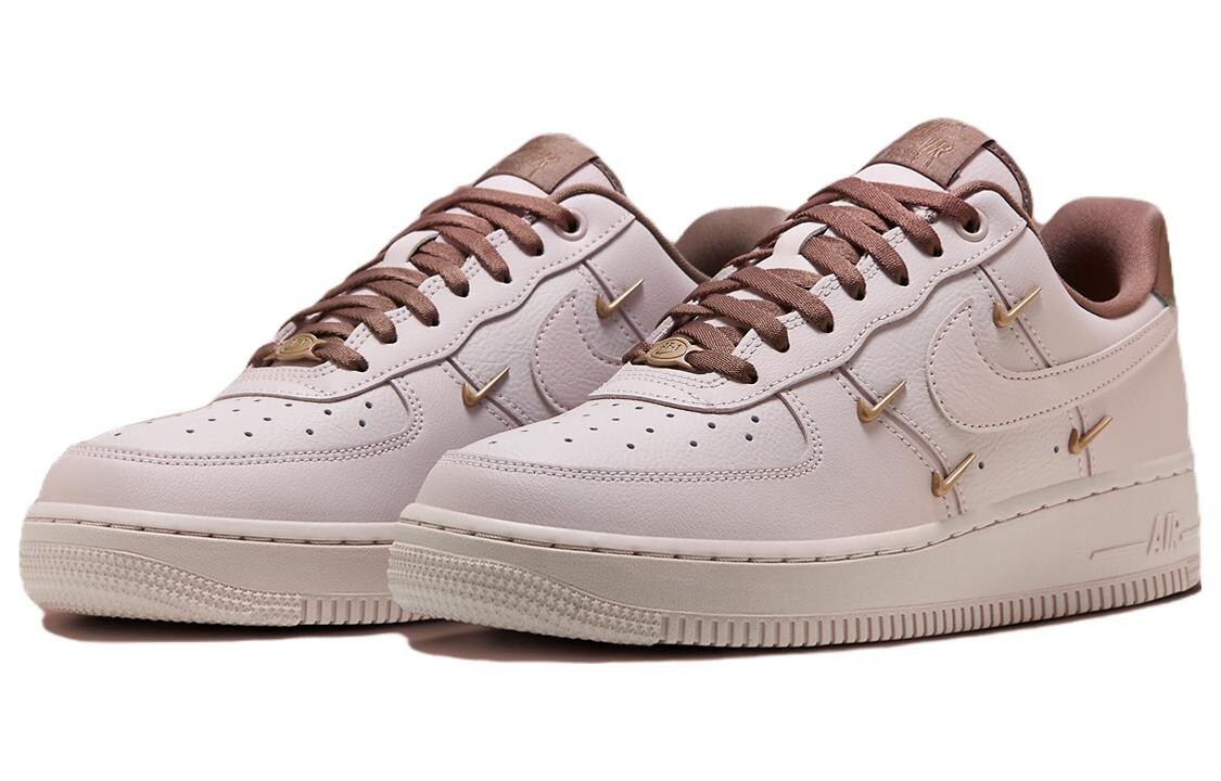 Женские кроссовки для скейтбординга Nike Air Force 1, Белый/Красный — фото 3