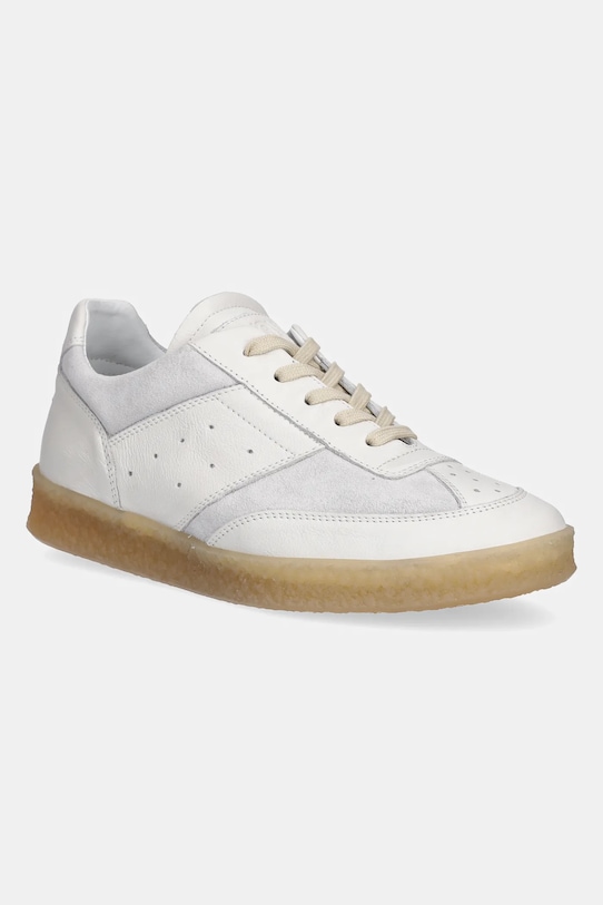 Кожаные кроссовки Mm6 Maison Margiela, белый