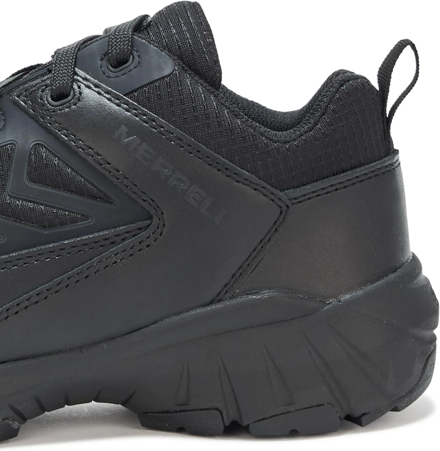 Мужские тактические кроссовки Merrell Fullbench Waterproof Low, черный — фото 4