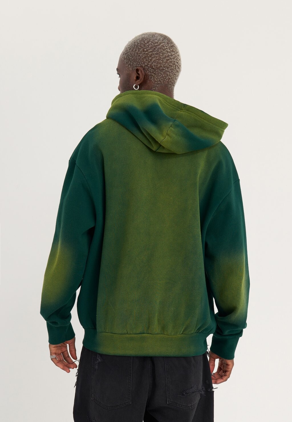 

Толстовка на молнии UNISEX YOURTURN, темно-зеленый