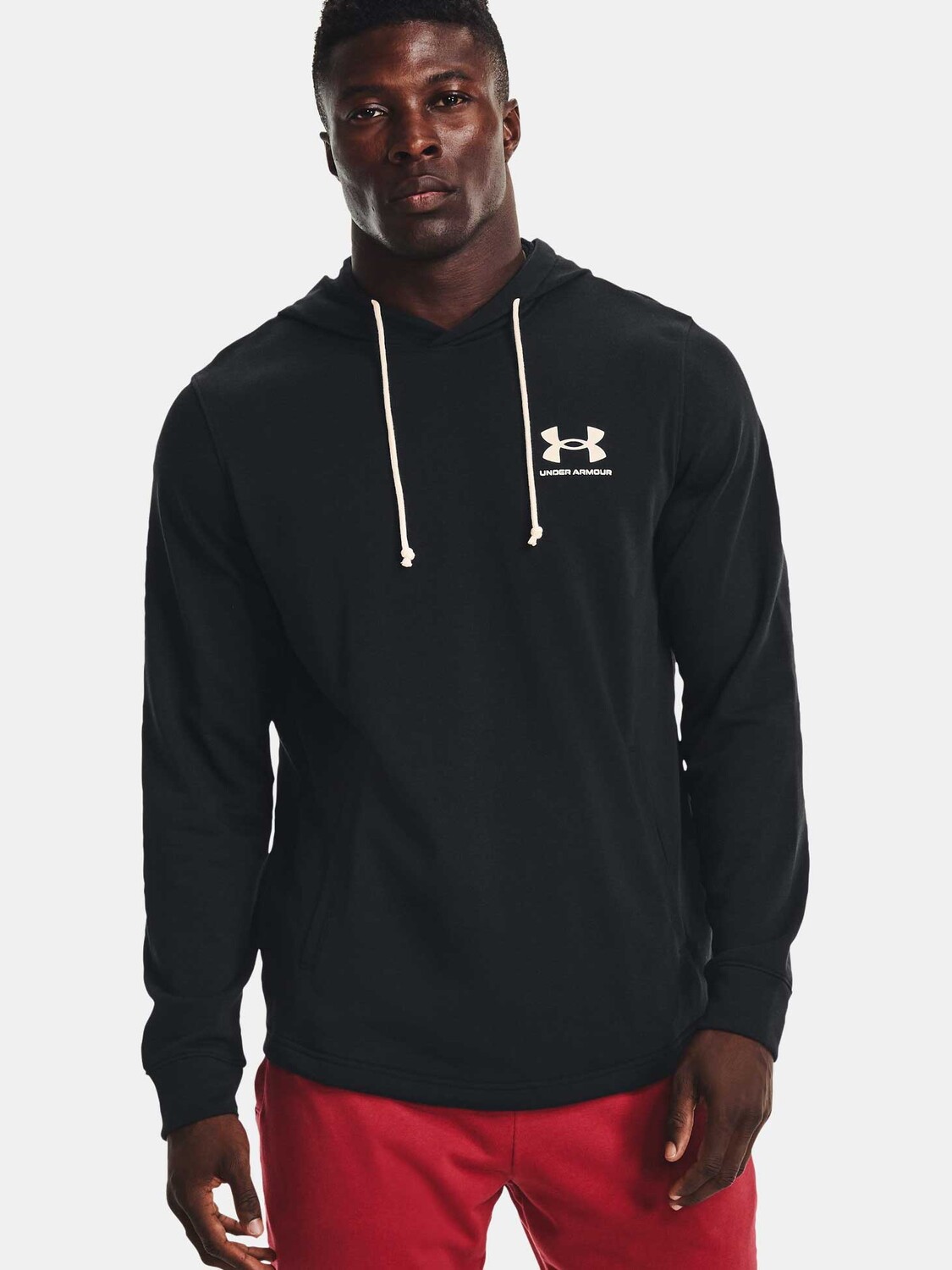 

Толстовка Under Armour RIVAL TERRY LC HD, черный