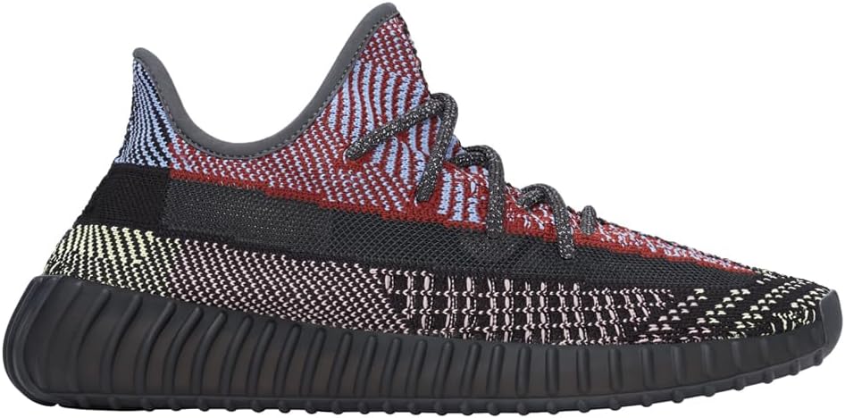 

Мужские кроссовки Adidas Yeezy Boost 350 V2, черный/желтый/бежевый/красный/белый