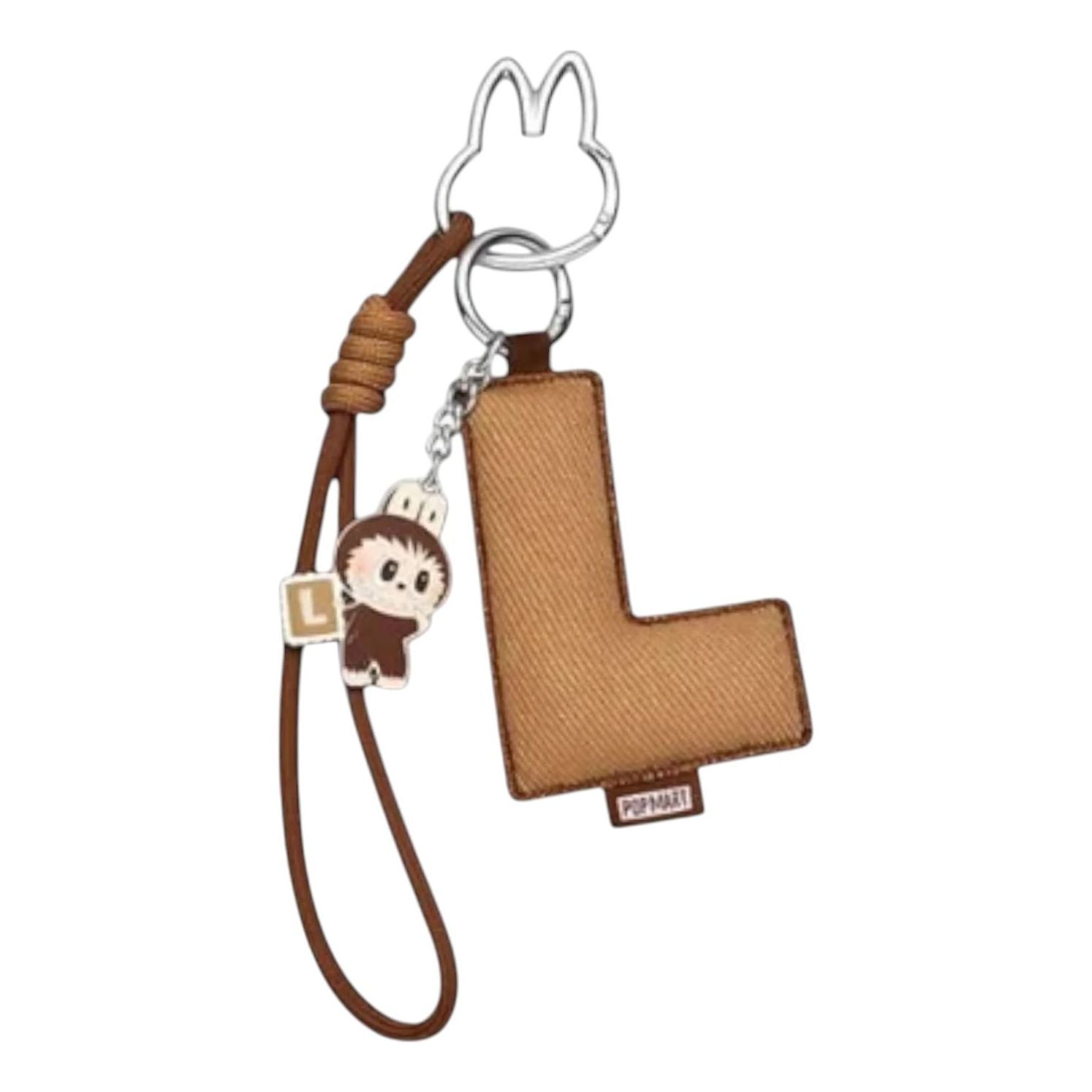 

Значок Pop Mart The Monsters Labubu Pin for Love Letter Pendant 'L'