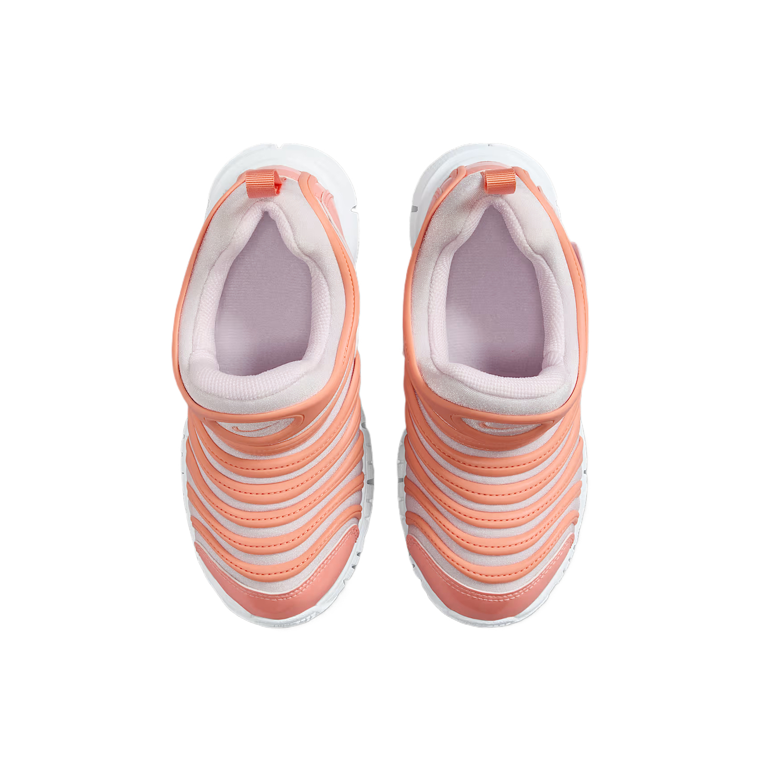 Dynamo Free Low Top детские беговые кроссовки Orange для детей 3-7 лет Nike, оранжевый — фото 3