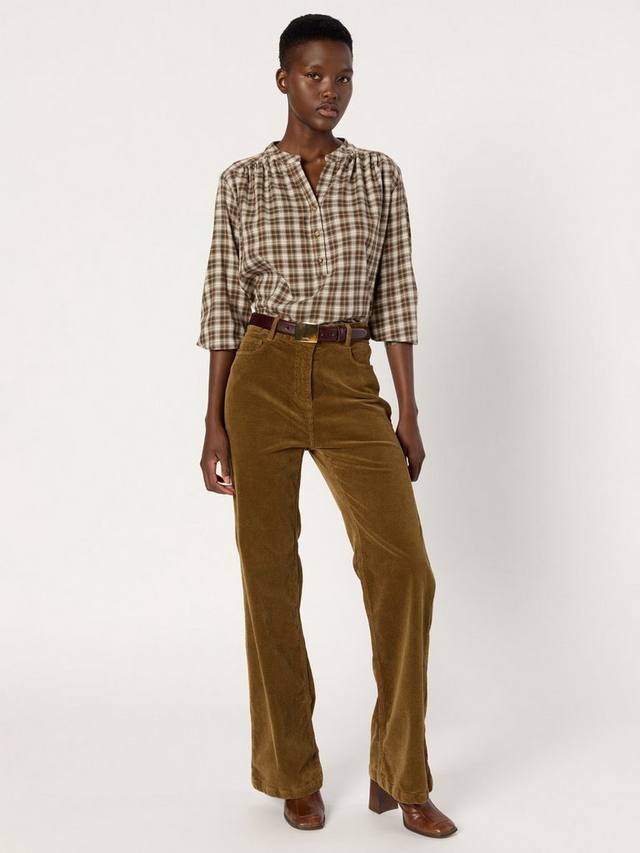 

Штаны Chantal Mid Rise Tailored из вельвета Gerard Darel