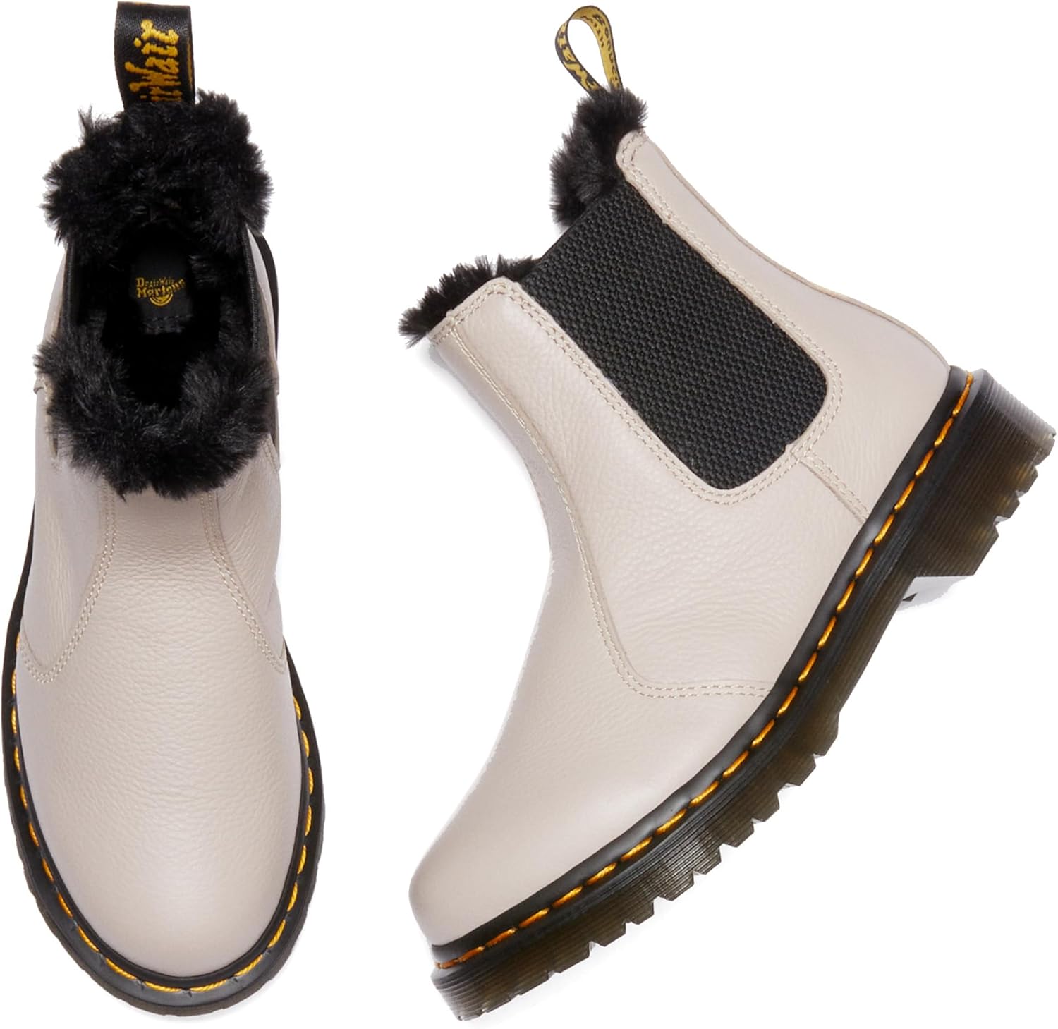 Мужские челси Dr. Martens 2976, Vintage Taupe Virginia — фото 3