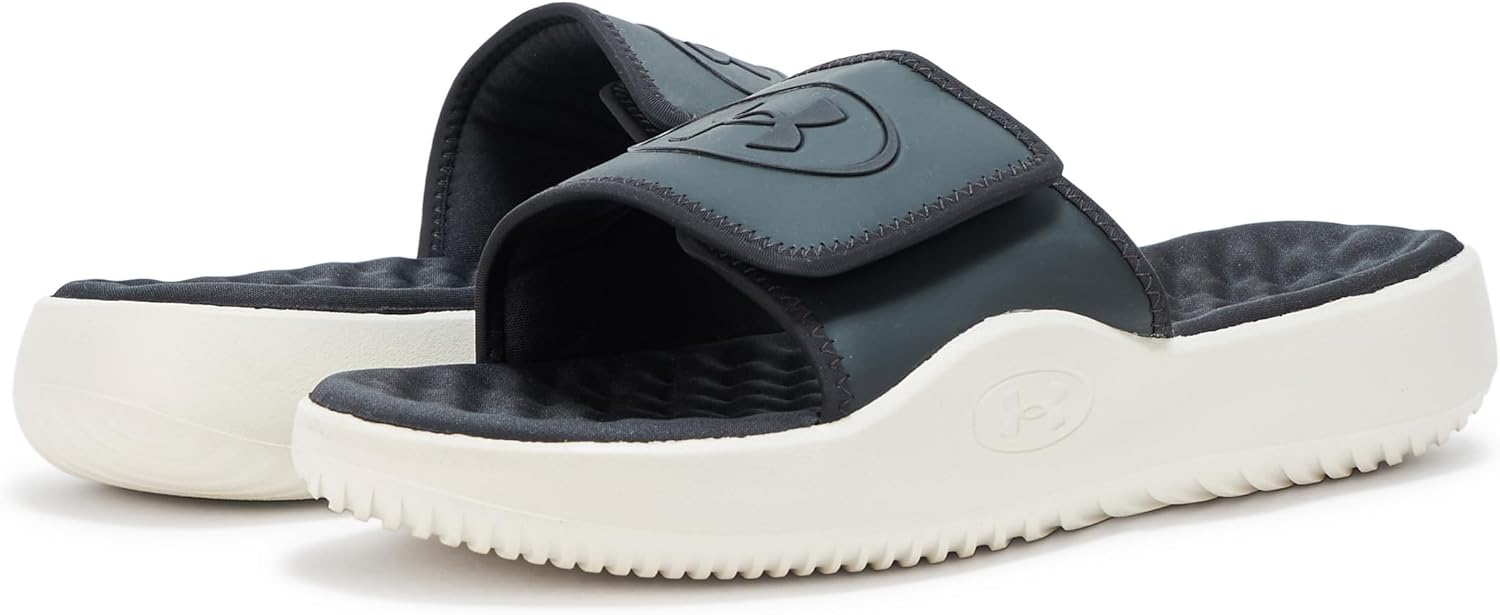 Under Armour мужские сланцы Ignite Pro 8, (002) Black/Black/Black — фото 3