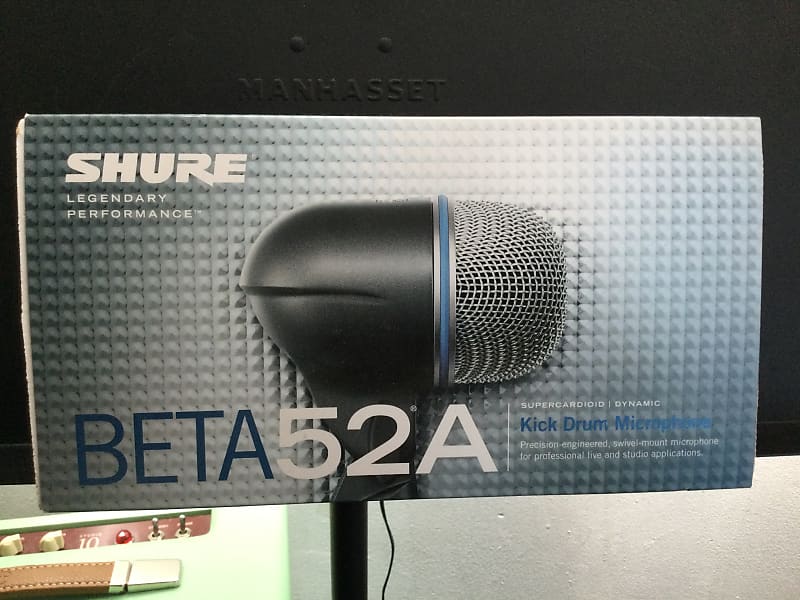 

Динамический микрофон Shure BETA 52A Supercardioid Dynamic Bass Drum Microphone