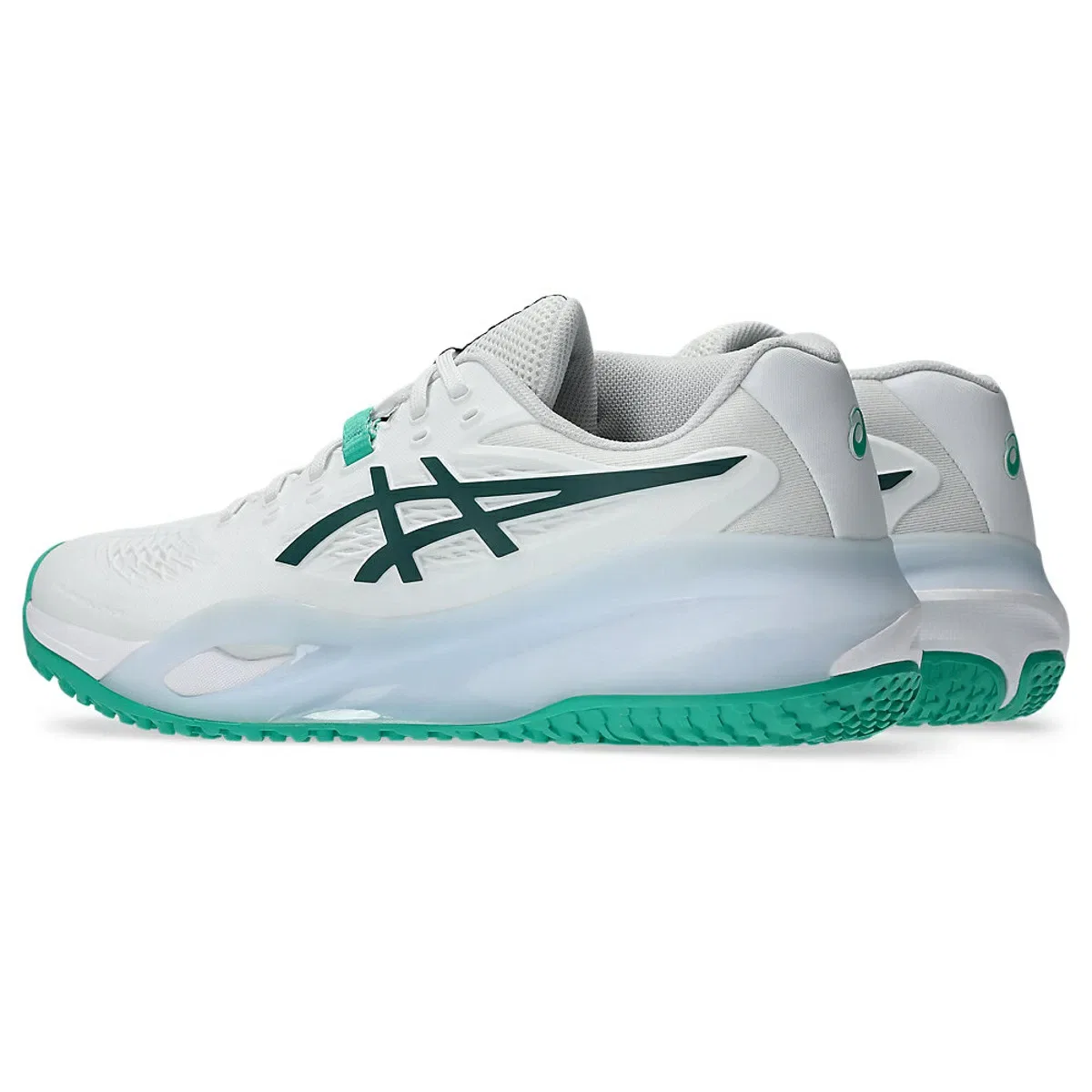Мужские кроссовки для тенниса «GEL-RESOLUTION X OC» от ASICS, White/Dark Neptune — фото 2