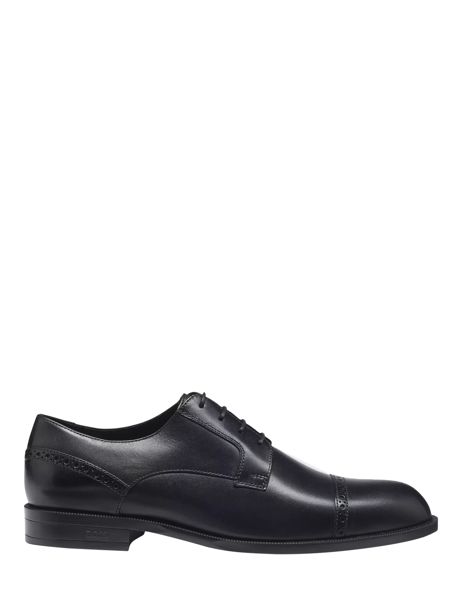 Кожаные туфли-дерби BOSS Tayil, черные HUGO BOSS