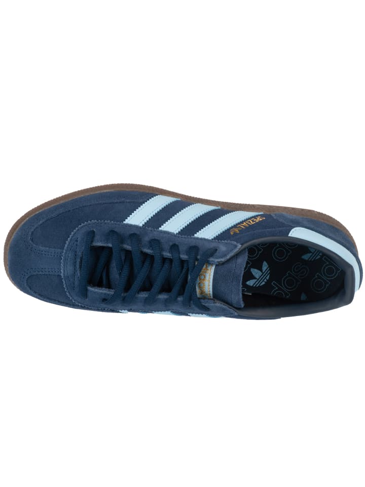 Кроссовки на шнуровке Adidas originals, темно-синий — фото 3