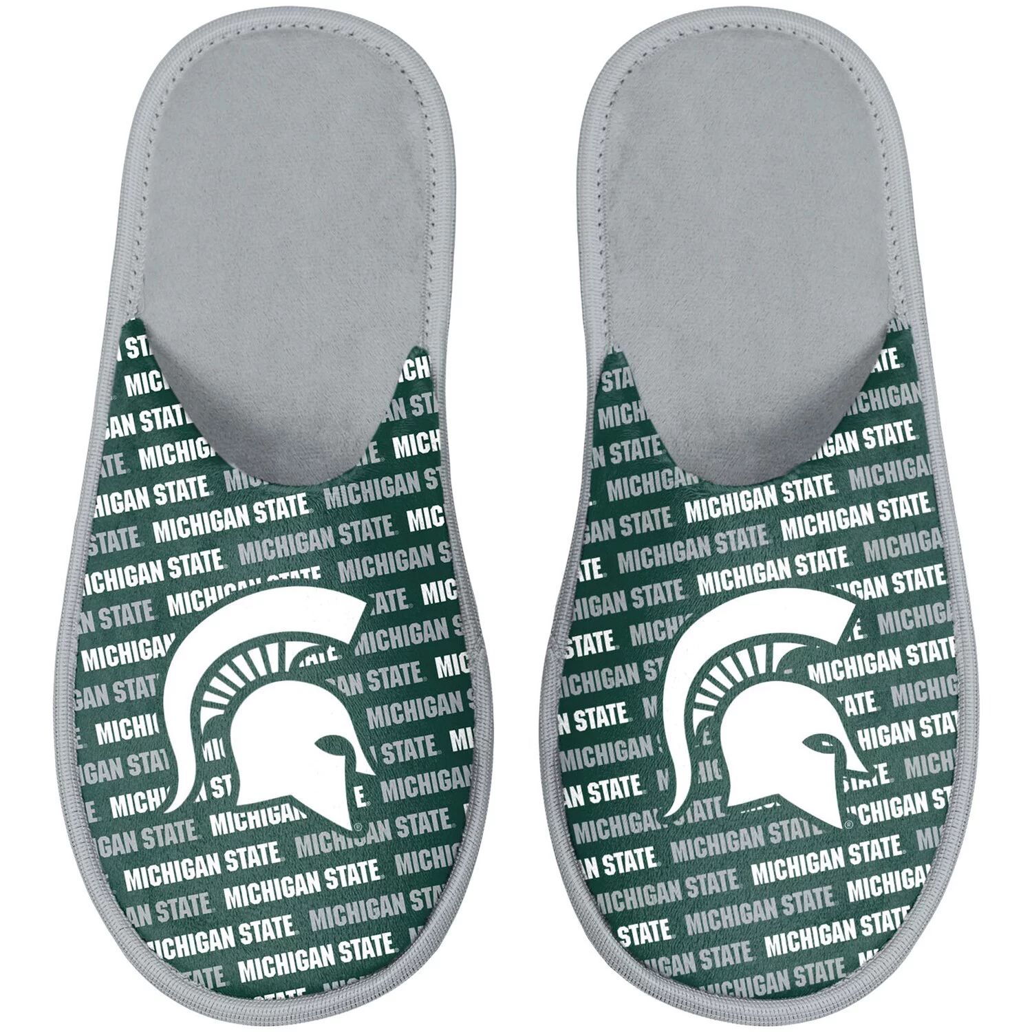 

Молодежные тапочки FOCO Michigan State Spartans Team Unbranded