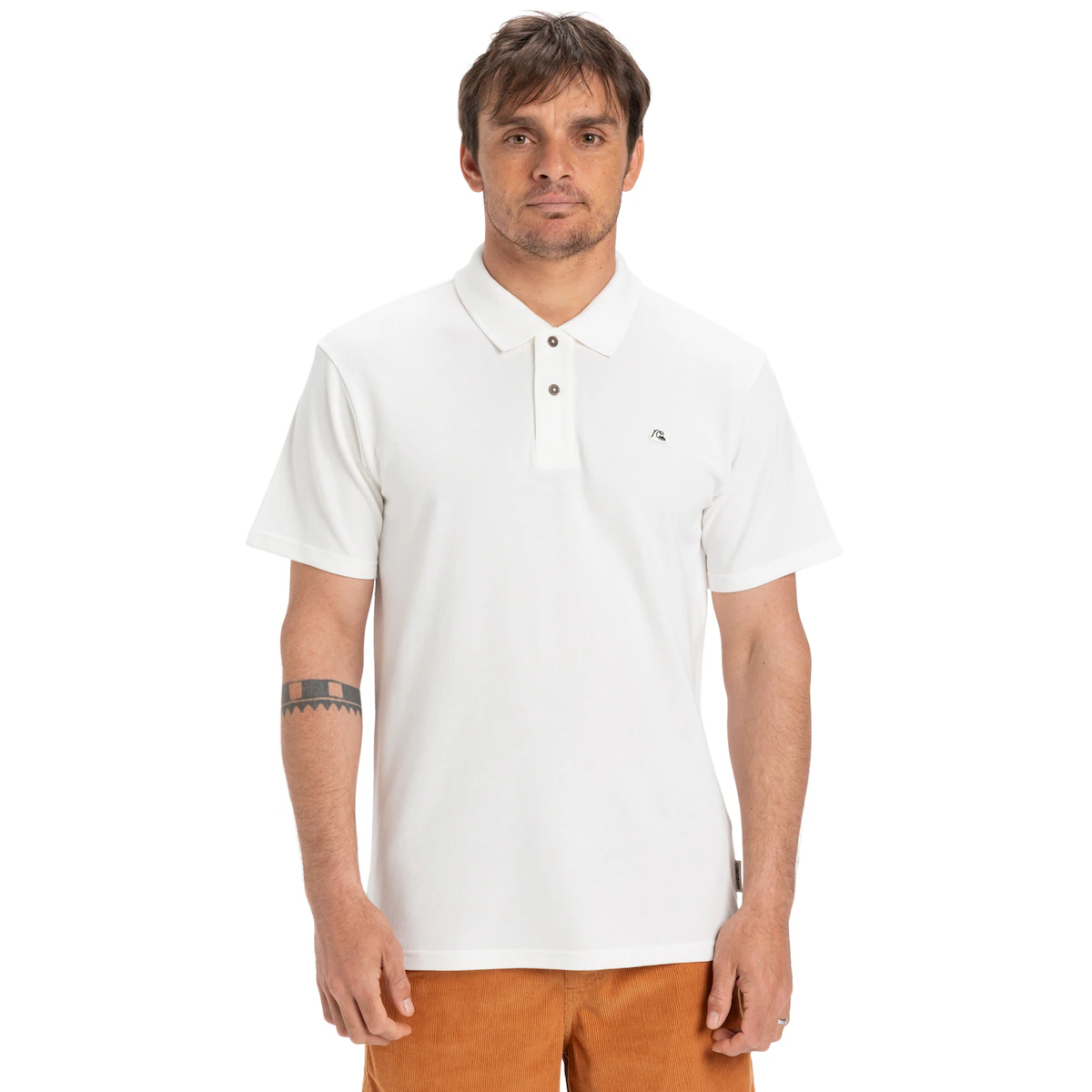 

Мужская футболка Quiksilver DNA, белый