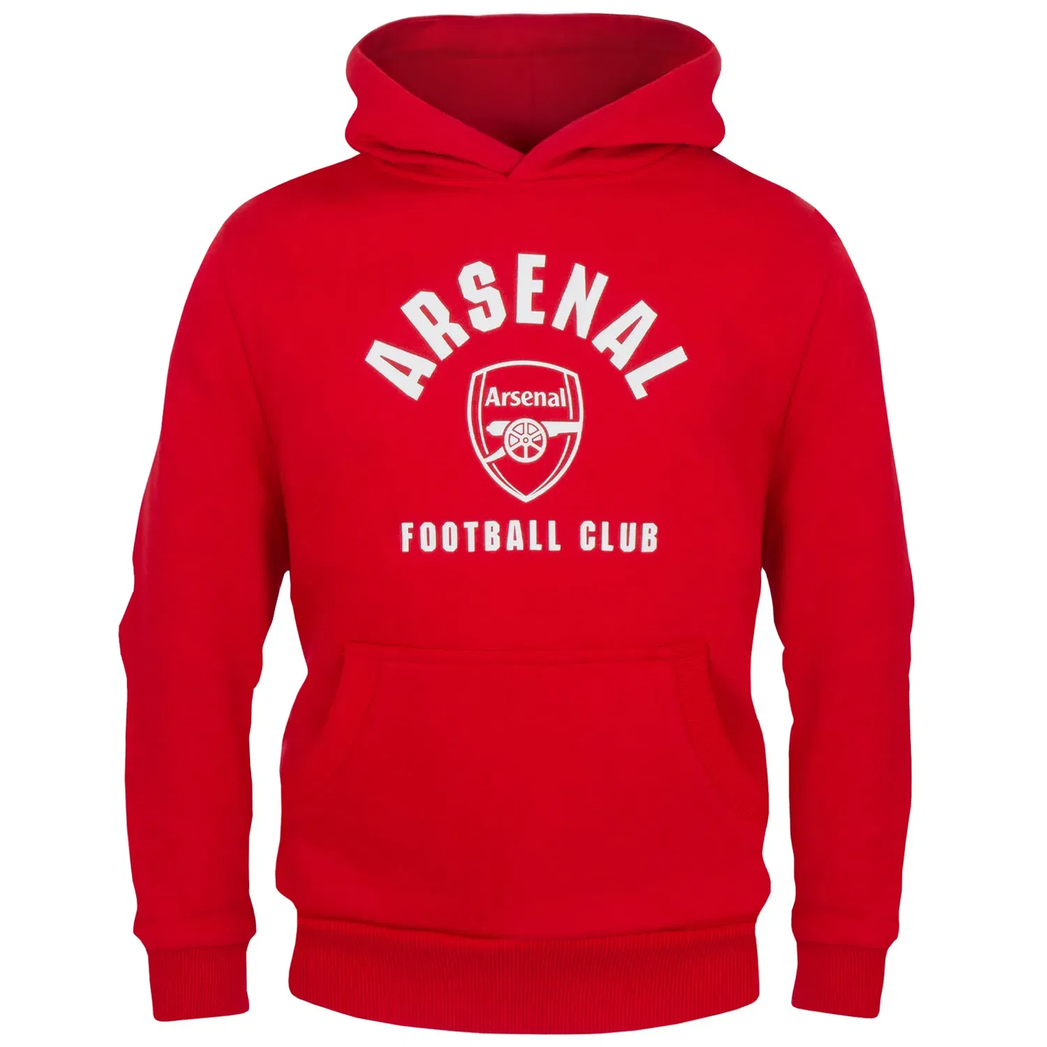 Детская худи с эмблемой Arsenal FC, красный