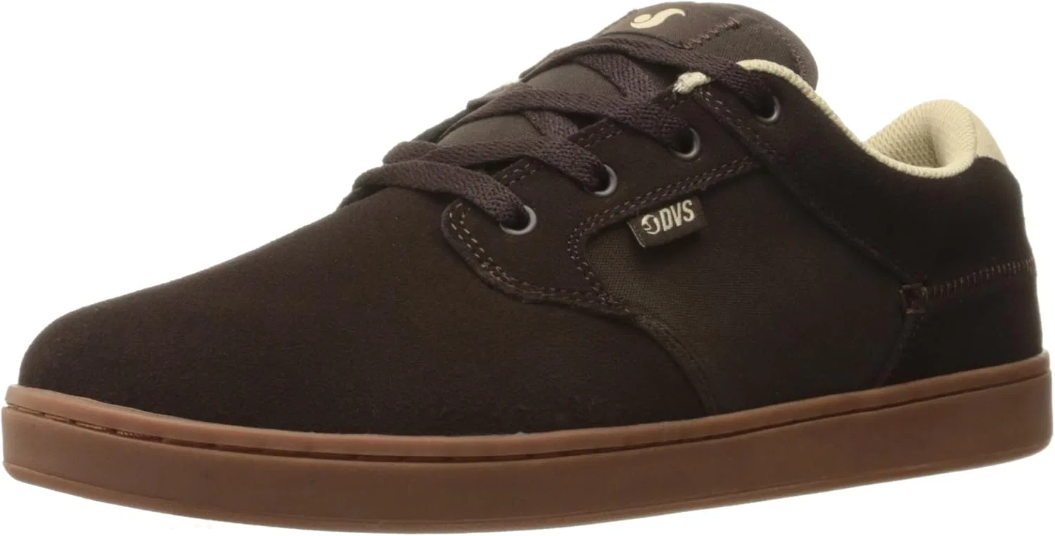 Мужские кроссовки для скейтбординга DVS, цвет Chocolate Suede
