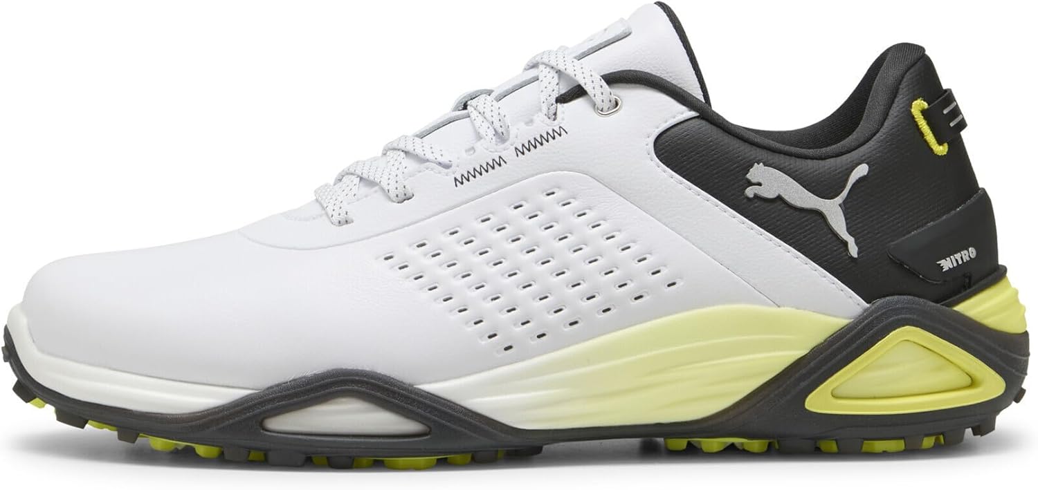 Мужские кроссовки PUMA Shadow Cat Nitro Leather, белый/черный — фото 3