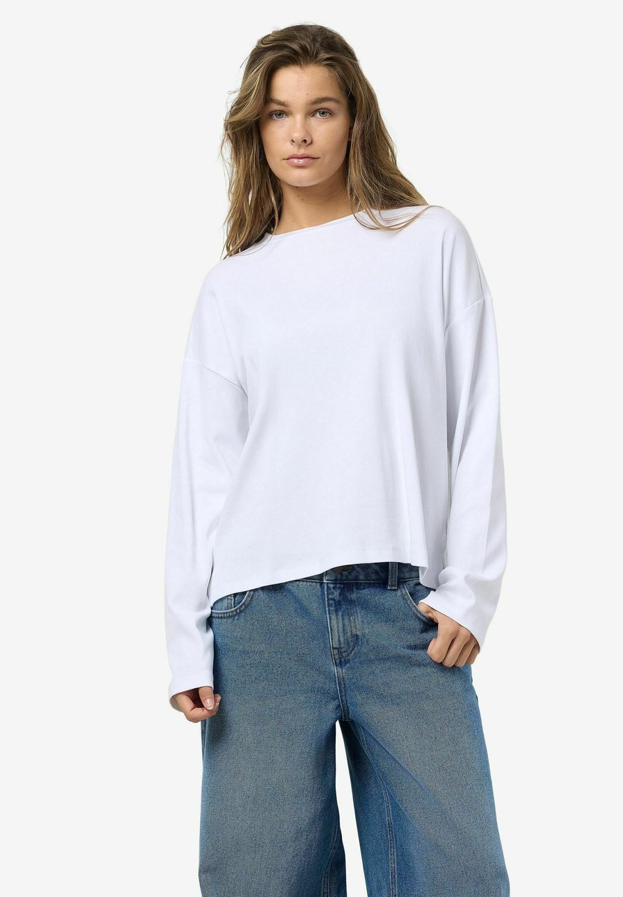 

Топ Noisy May Long sleeved top, Bright White/Off-White