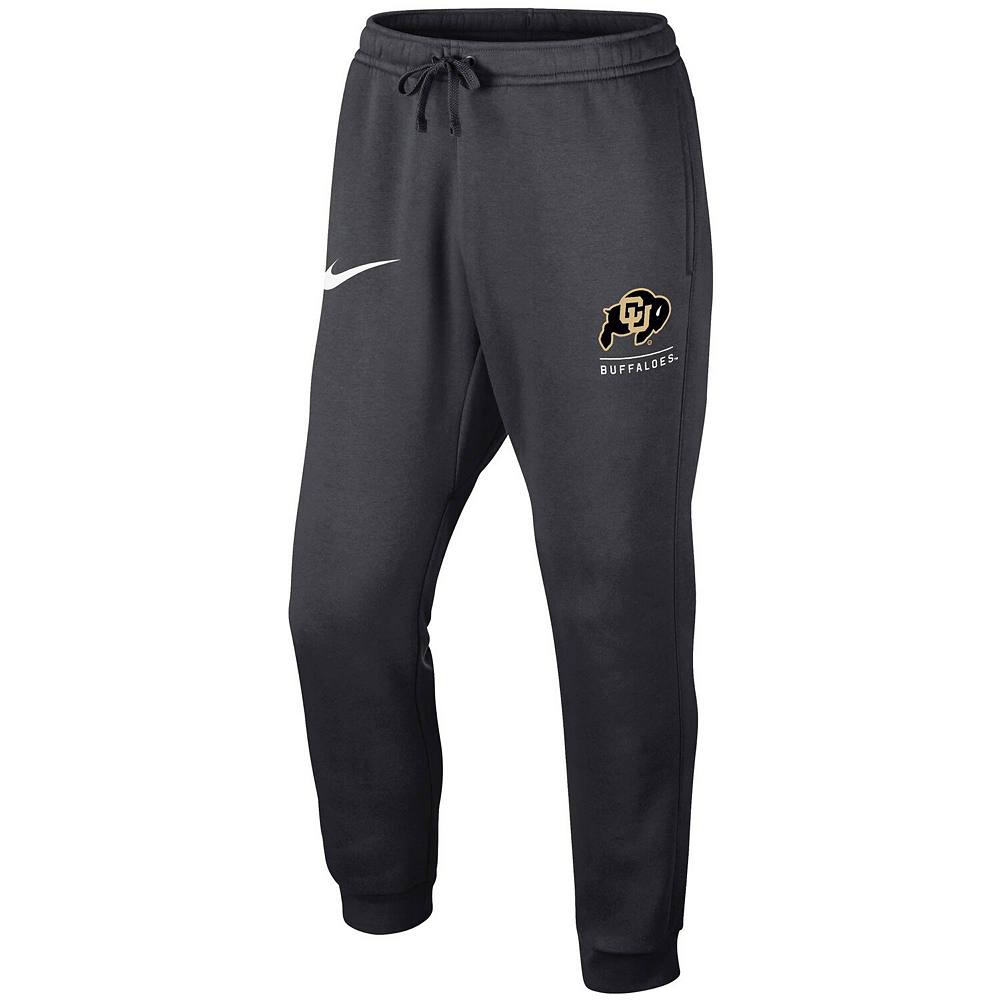 

Мужские флисовые джоггеры с логотипом Nike Anthracite Colorado Buffaloes Primary Club, цвет Col Grey