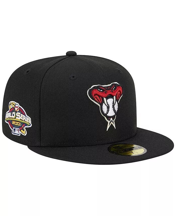 

Мужская черная бейсболка Arizona Diamondbacks Alternate Logo 2001 World Series Team Color 59FIFTY New Era