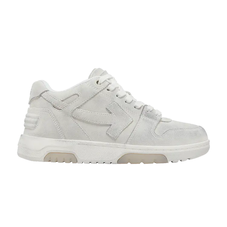 

Кроссовки Off-White Off-White Out of Office Low 'Distressed - White', серый