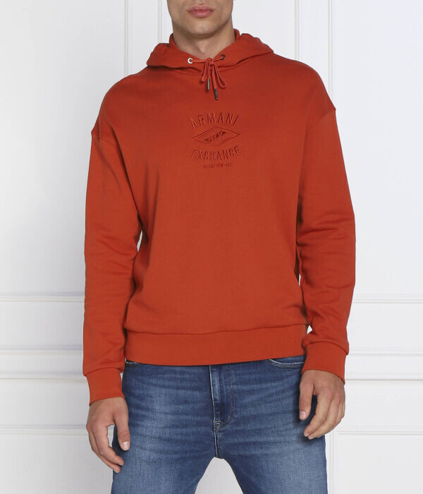 

Толстовка Armani Exchange Regular Fit, оранжевый
