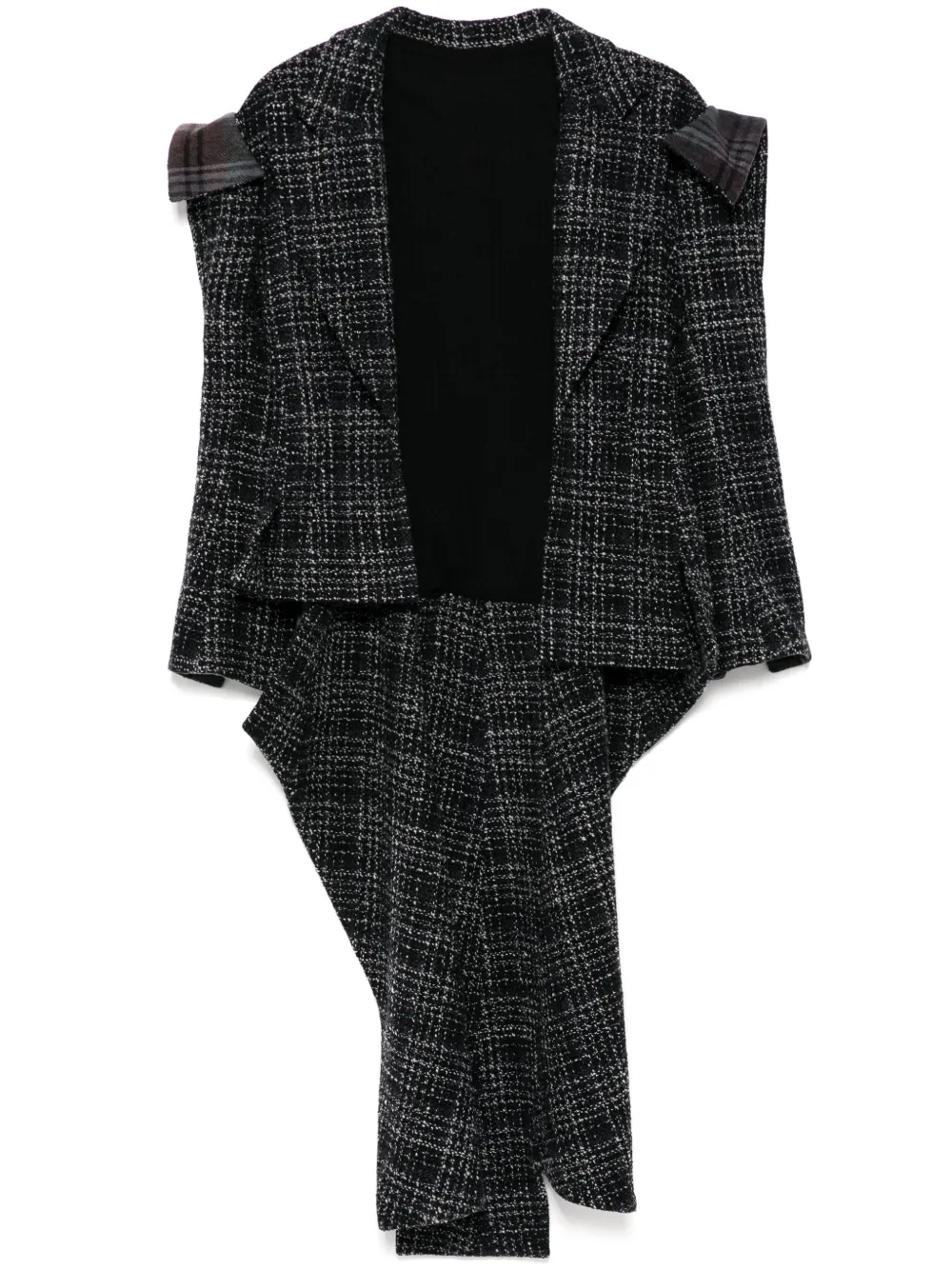 

Кардиган с драпировкой Yohji Yamamoto, черный