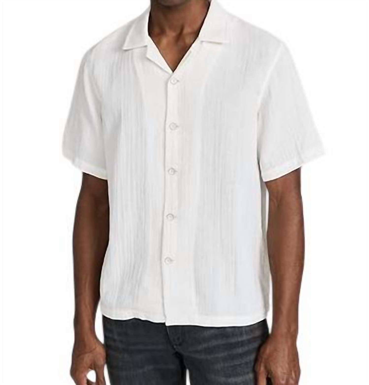 

Рубашка Avery Gauze белого цвета rag & bone