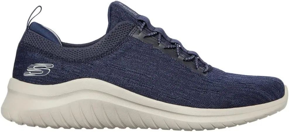 Мужские кроссовки Skechers Ultra Flex 2.0 Cryptic, Navy Knit Trim — фото 3