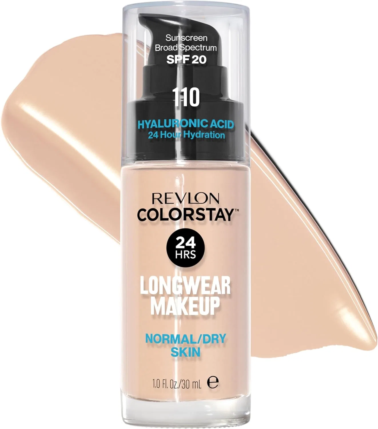 Тональное средство Revlon ColorStay для жирной кожи, 30 мл, оттенок 110 ivory