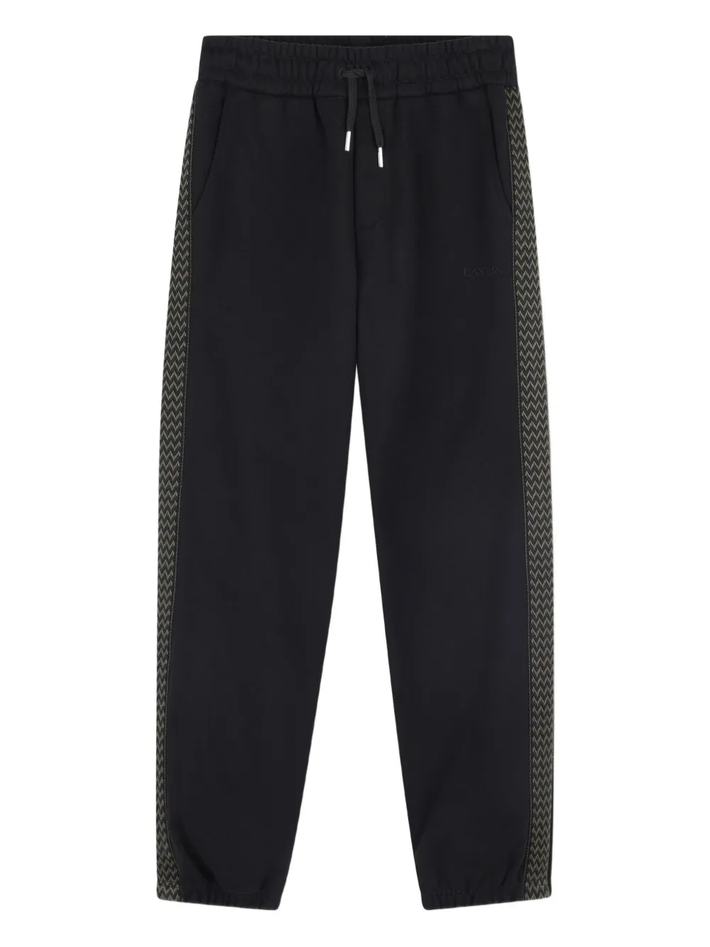 

Спортивные брюки со вставками Lanvin Enfant, черный