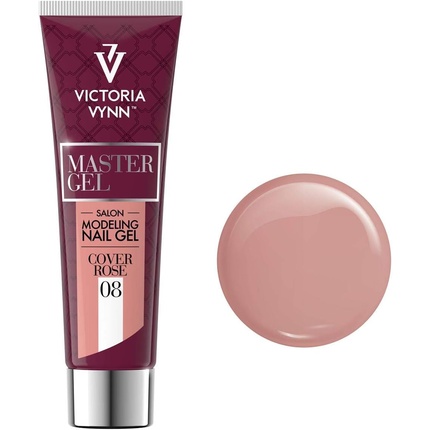 

Master Gel UV LED Моделирующий гель Акриловый конструктор 08 Cover Rose 60 г 60 мл Victoria Vynn