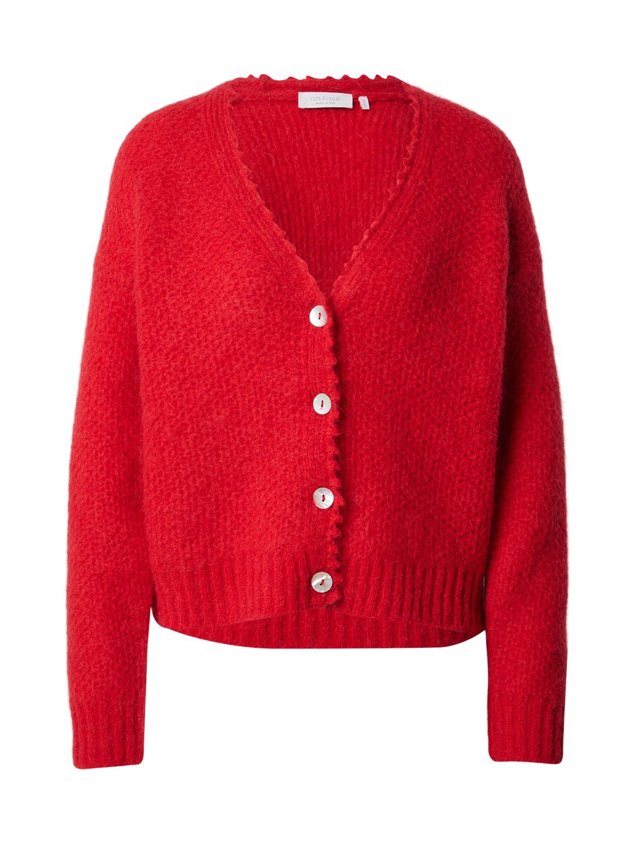 

Вязаный кардиган Rich & Royal, красный