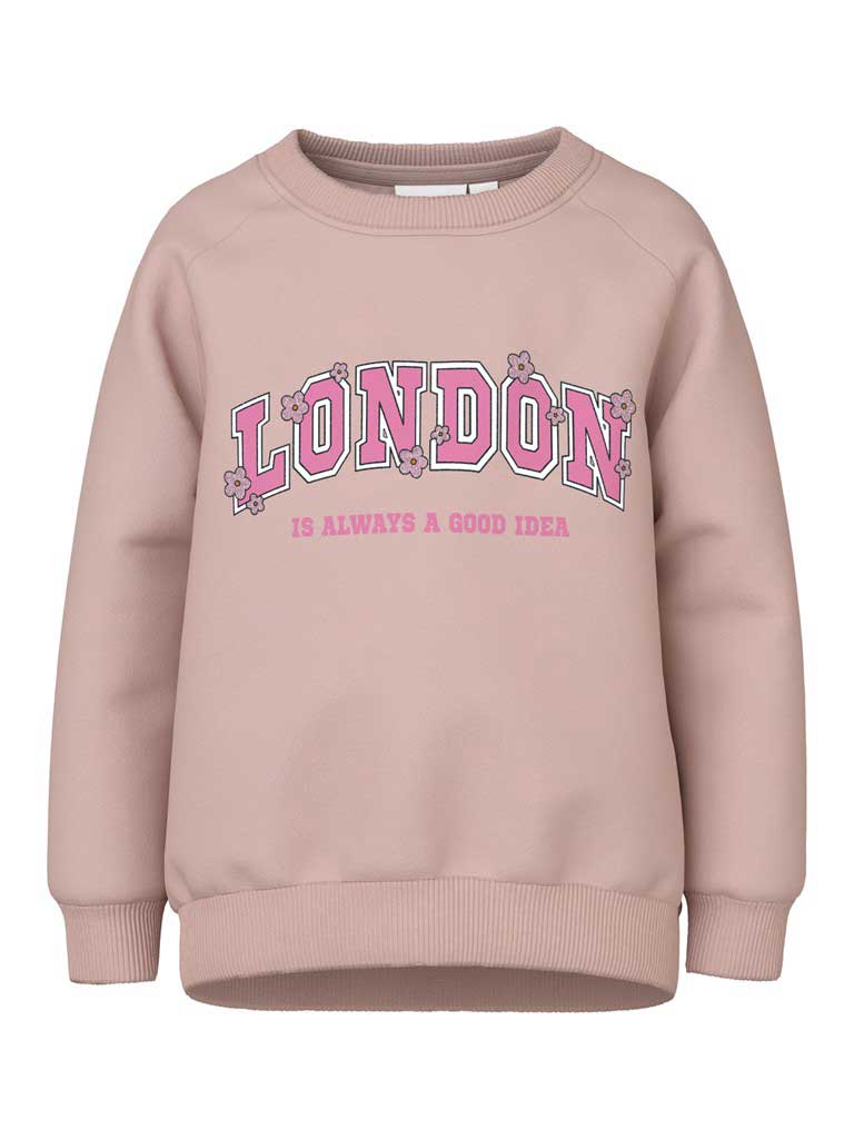 

Блуза Name It NMFVENUS LS SWEAT BRU O1, розовый